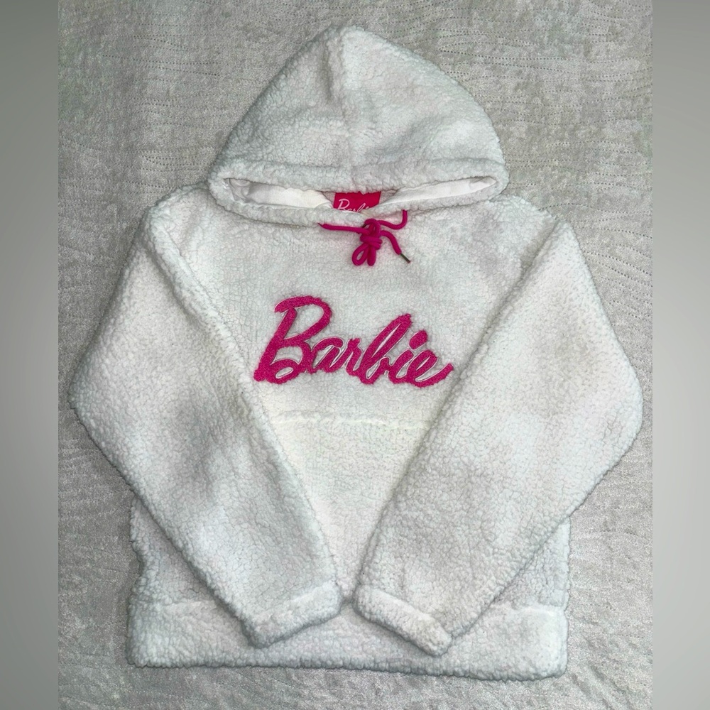 Forever 21 ‘BARBIE’ Sherpa Hoodie